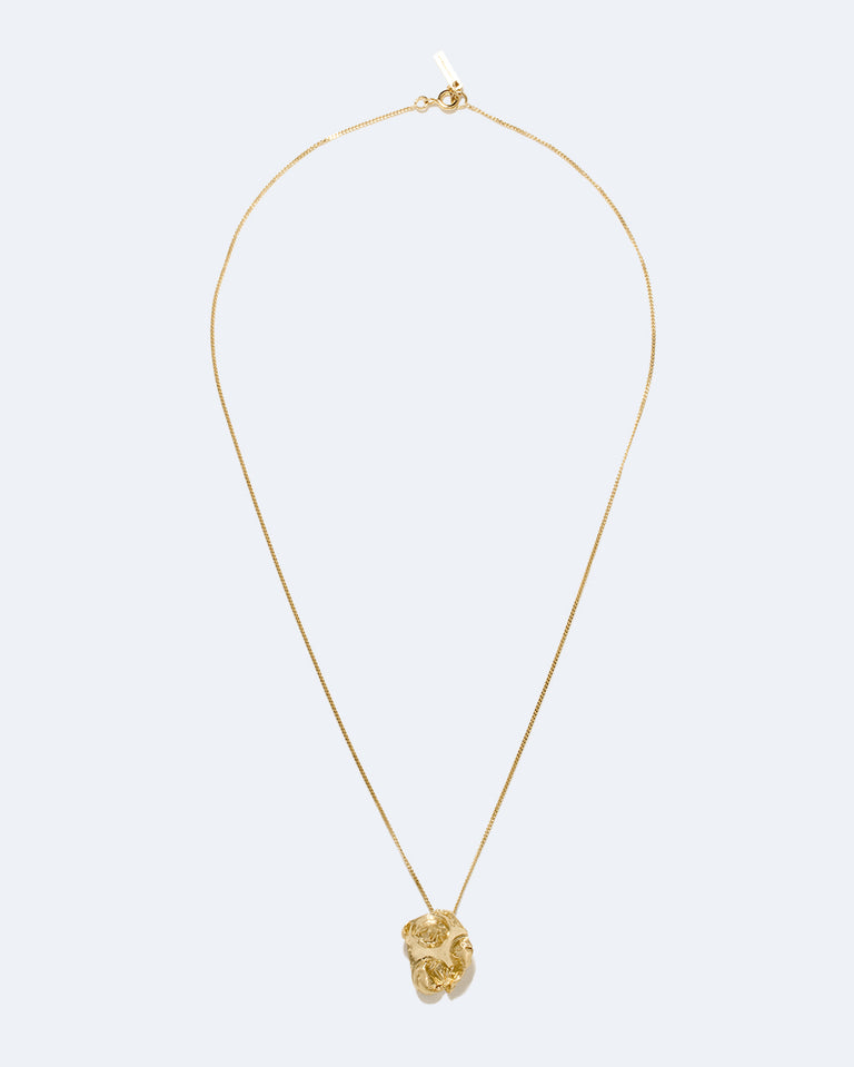 Still Stuck in the Vacuum - Gold Vermeil Pendant