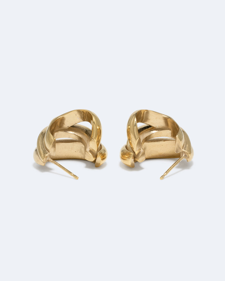Dollop - Recycled Gold Vermeil Earrings