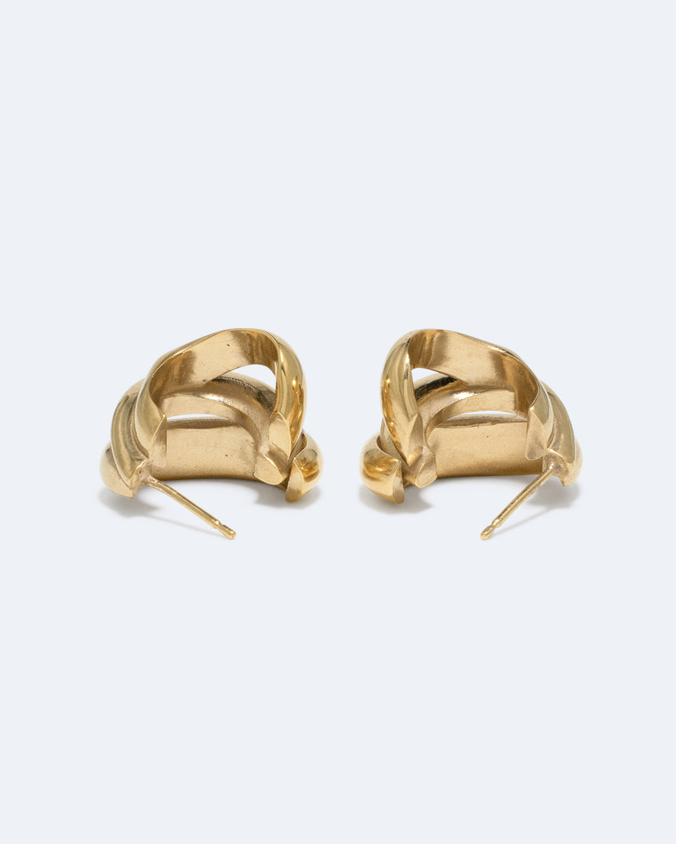 Dollop - Recycled Gold Vermeil Earrings