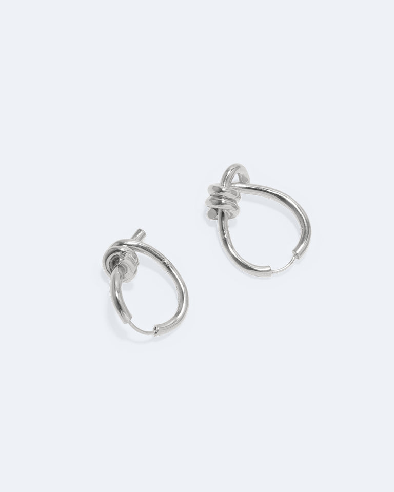 The Freedom to Imagine II - Recycled Silver Earrings
