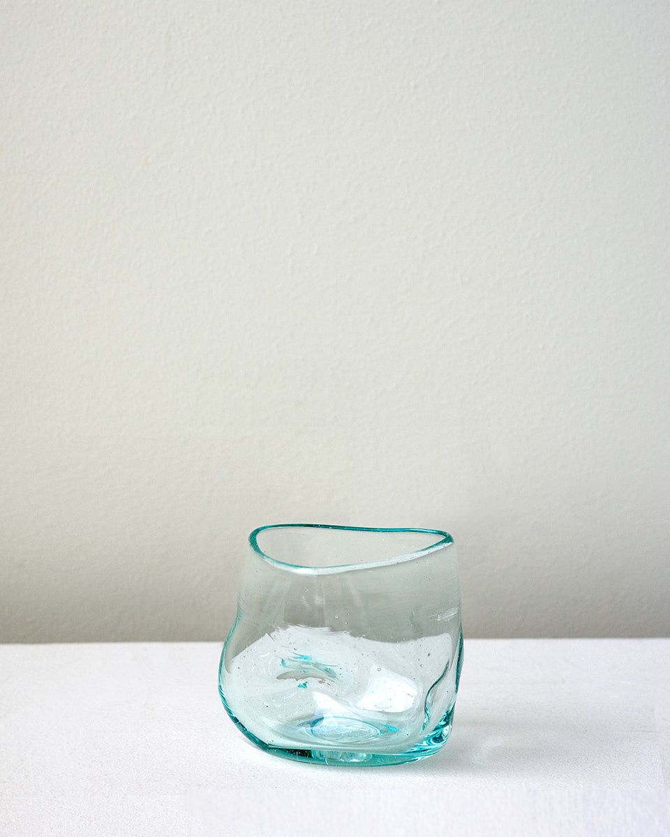 Thaw - Recycled Glass Short Tumbler in Clear