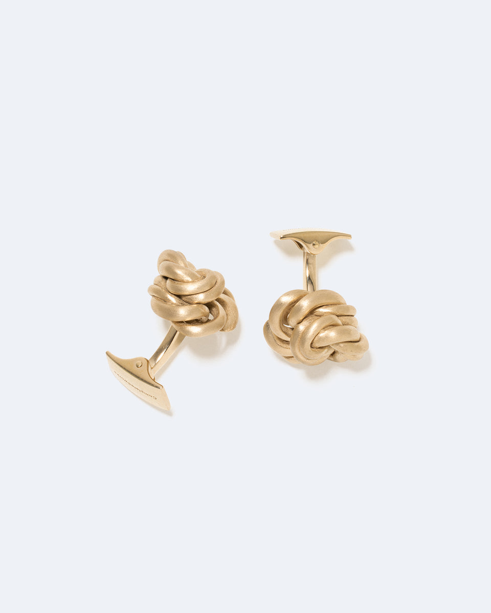 Really Knotted - Recycled Gold Vermeil Cufflinks