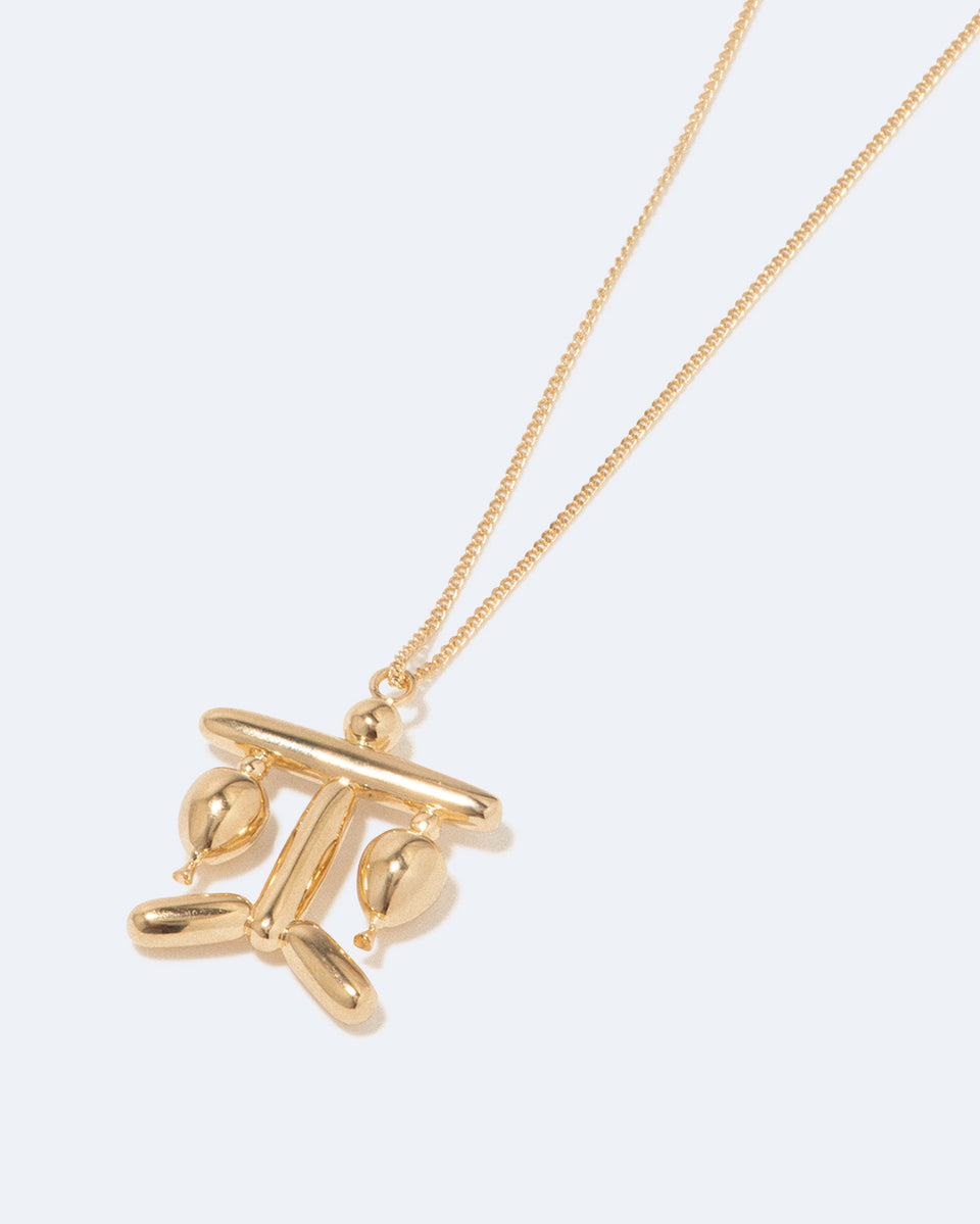 Classicworks™ Libra Zodiac Balloon - Gold Plated Pendant