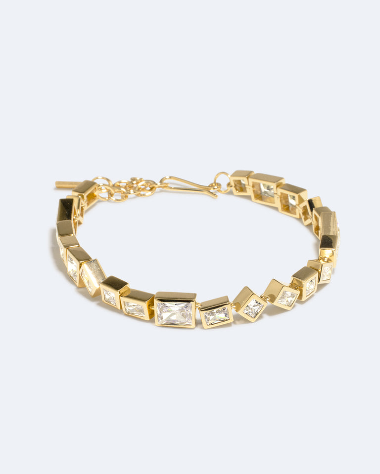 Dare - Zirconia and Recycled Gold Vermeil Bracelet