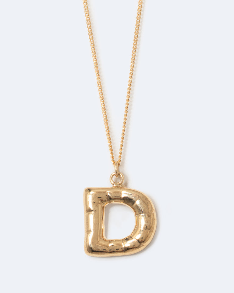 Classicworks™ D - Gold Plated Necklace