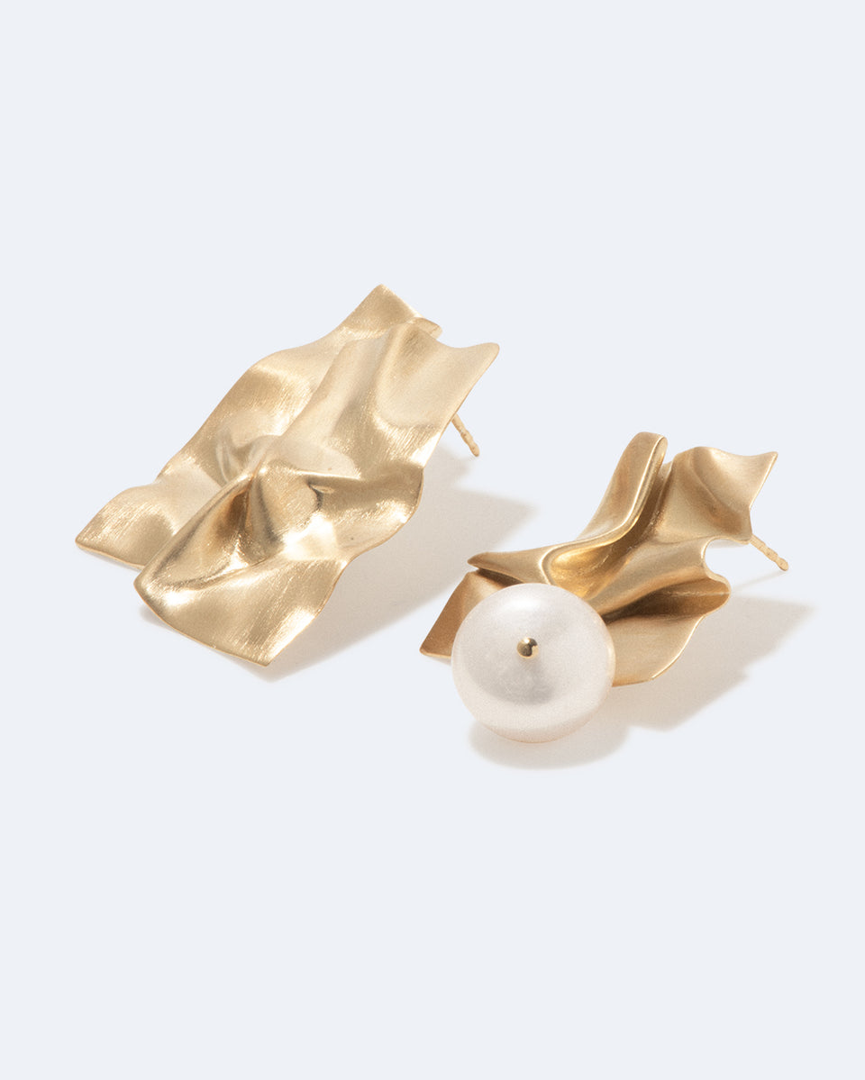 Cohesion - Gold Vermeil Earrings