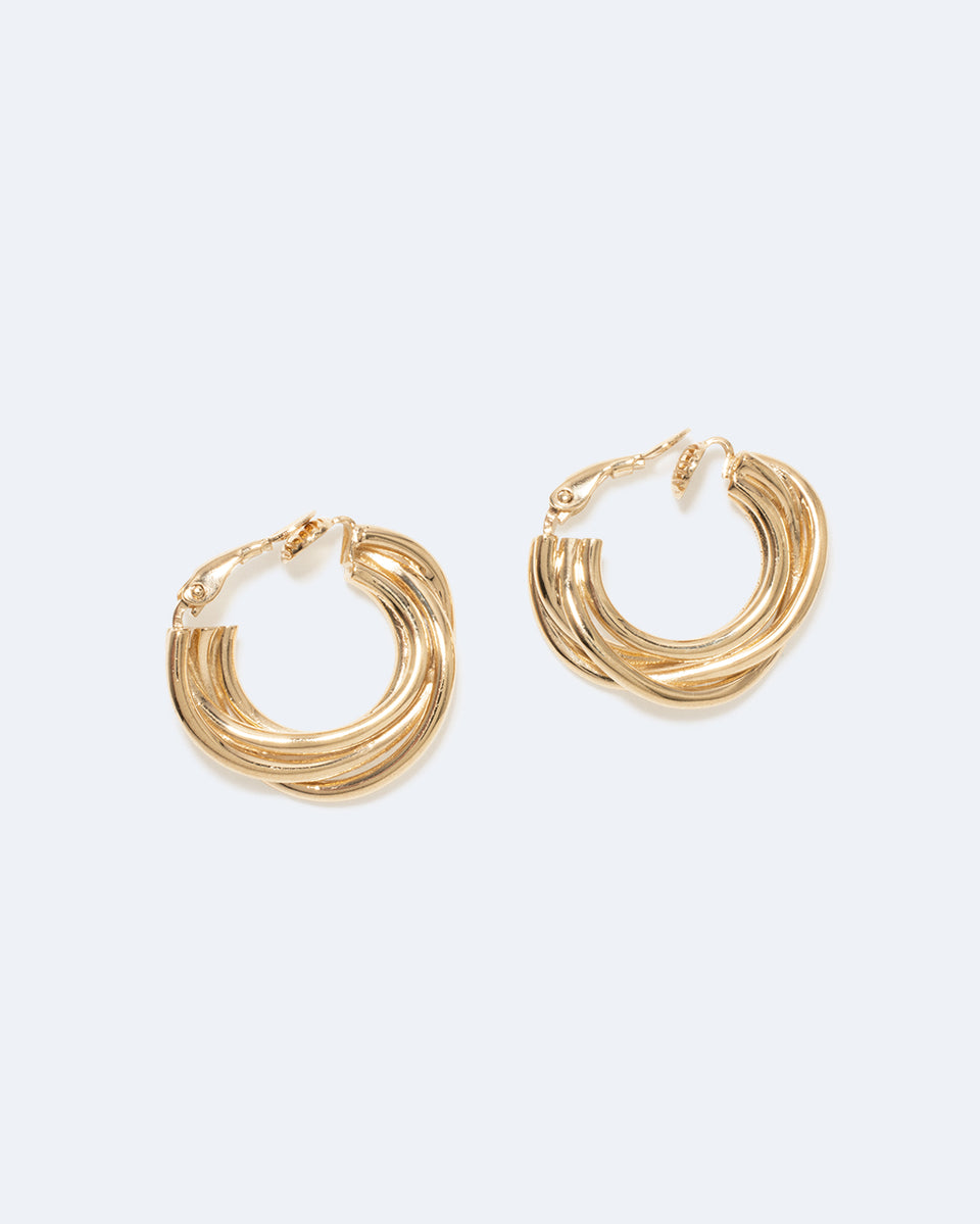 Encounter - Recycled Gold Vermeil Clip Earrings