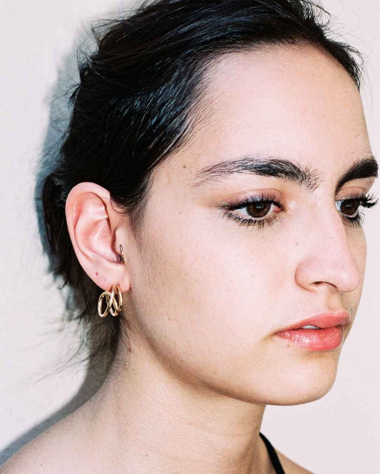 Flow - Recycled Gold Vermeil Earrings