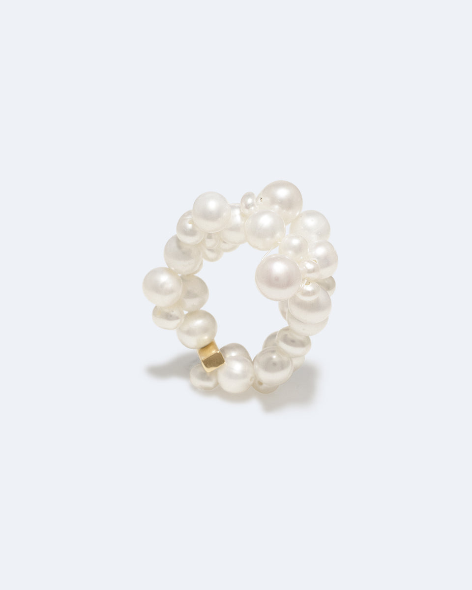 The Inevitable Husband - Freshwater Pearl and Gold Vermeil Ring
