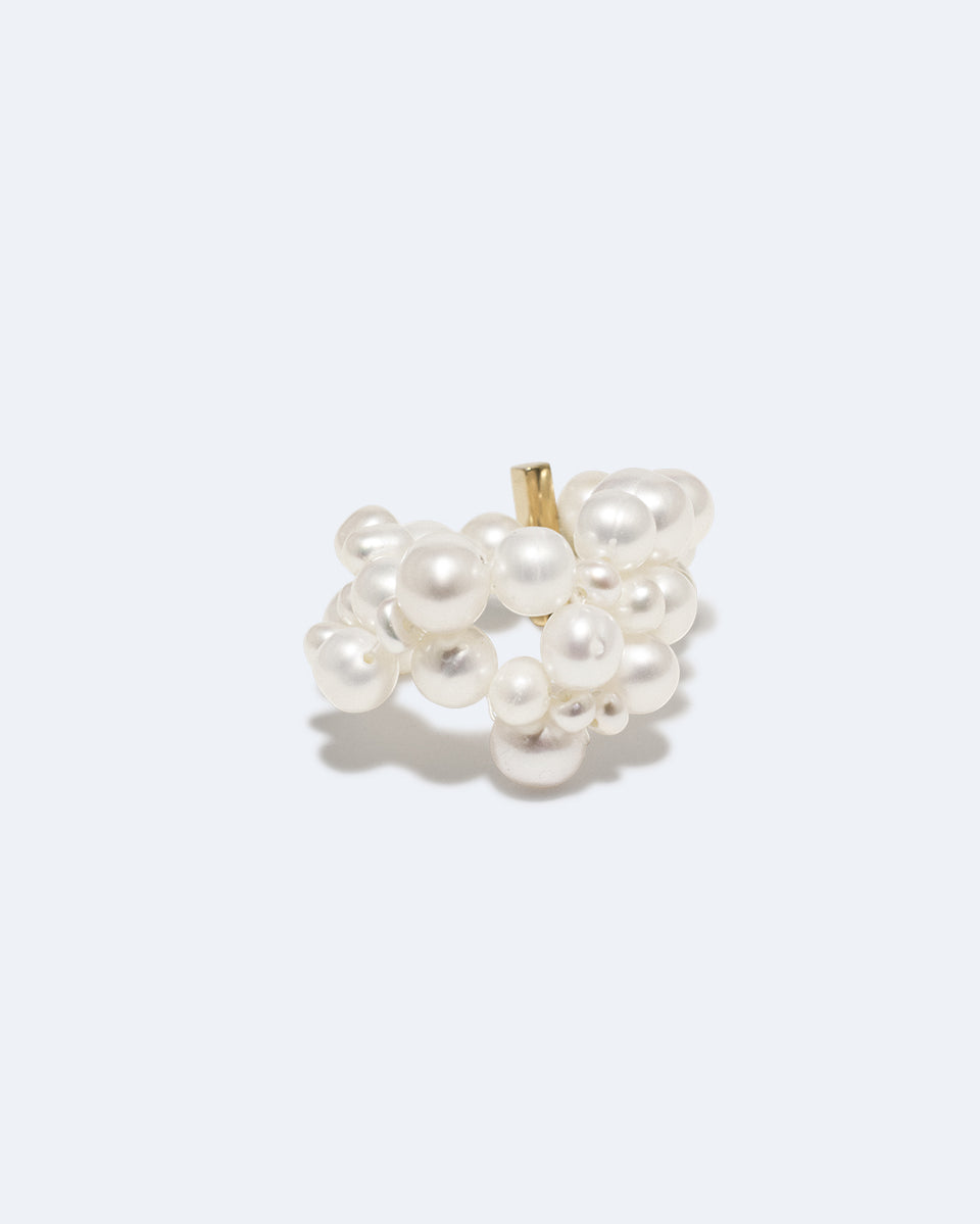 The Inevitable Husband - Freshwater Pearl and Gold Vermeil Ring