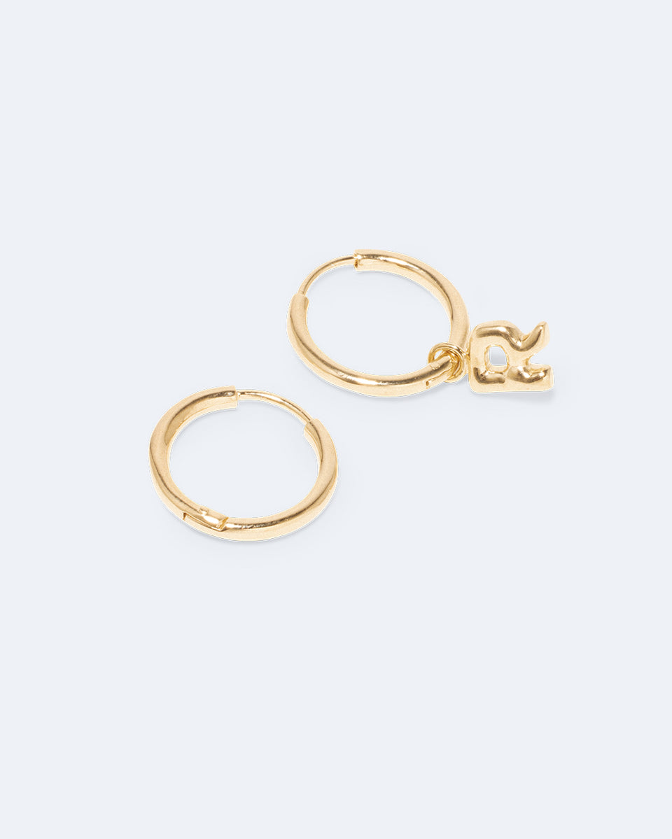 Classicworks™ R - Recycled Gold Vermeil Earrings