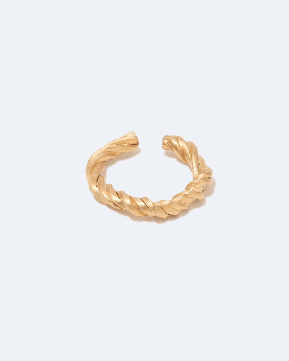 Deep State - Gold Vermeil Ear Cuff