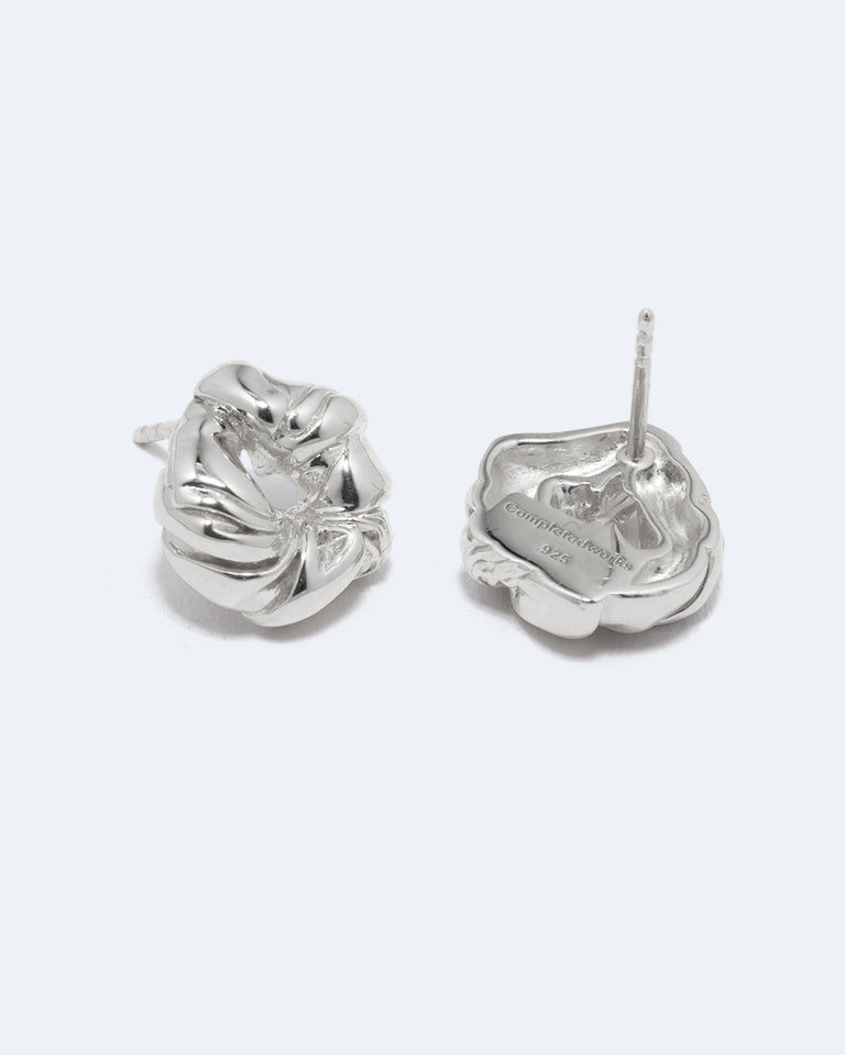Things Find Their Place When They Fall Apart - Recycled Silver Earrings
