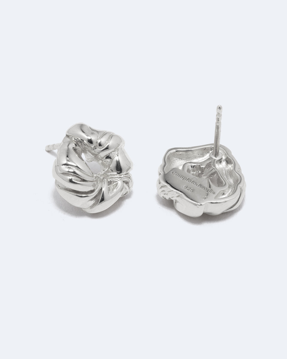 Things Find Their Place When They Fall Apart - Recycled Silver Earrings
