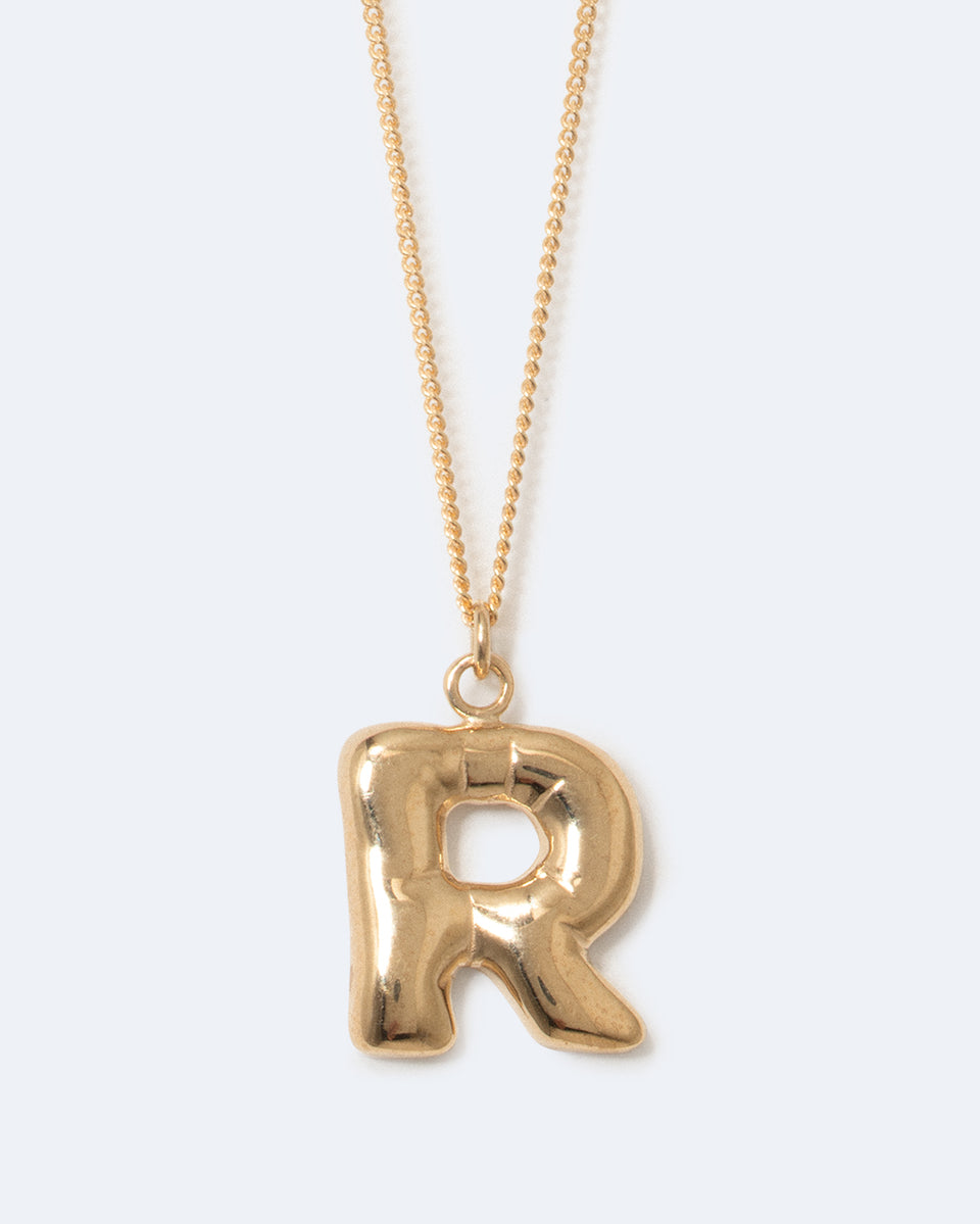 Classicworks™ R - Gold Plated Necklace
