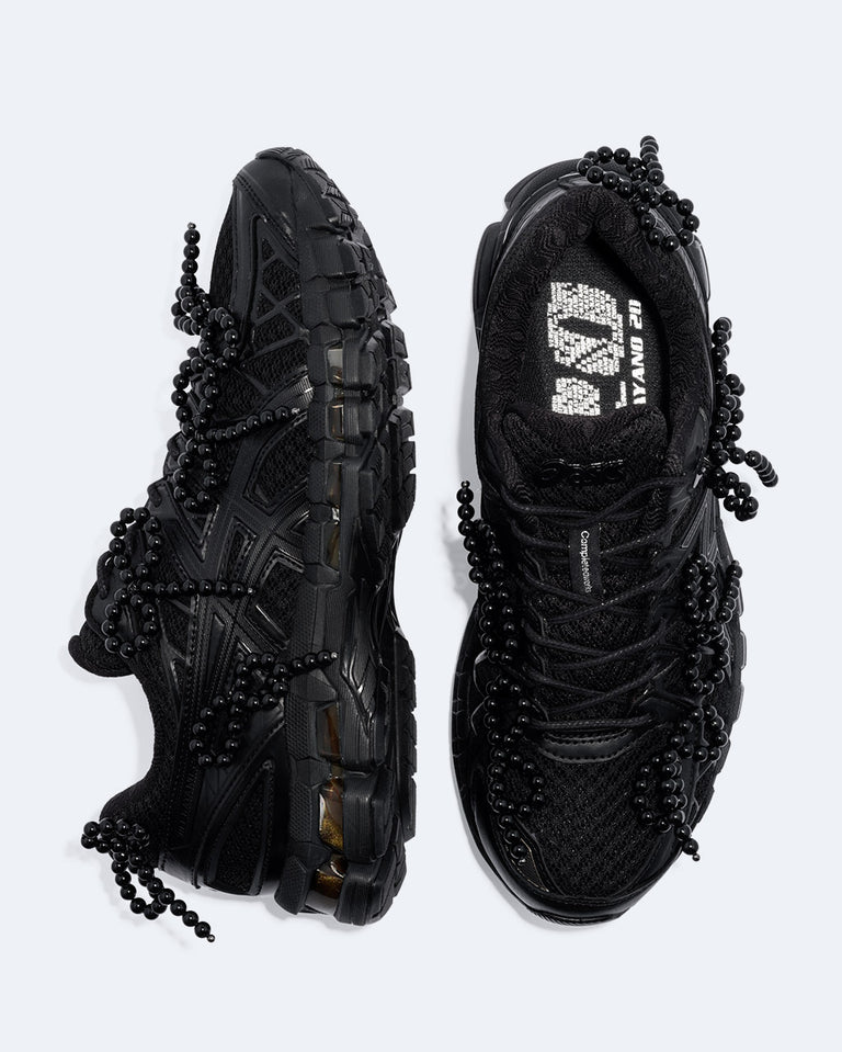 Completedworks for ASICS - GEL KAYANO™ 20 Black Bow Sneakers w/ Brown Sole