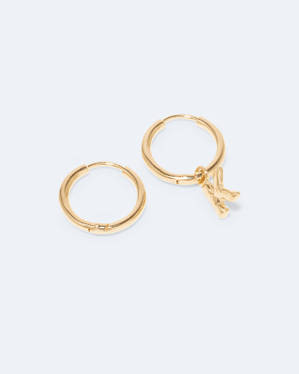 Classicworks™ K - Recycled Gold Vermeil Earrings