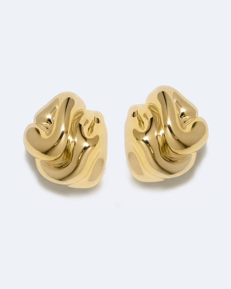 Knoll - Recycled Gold Vermeil Earrings