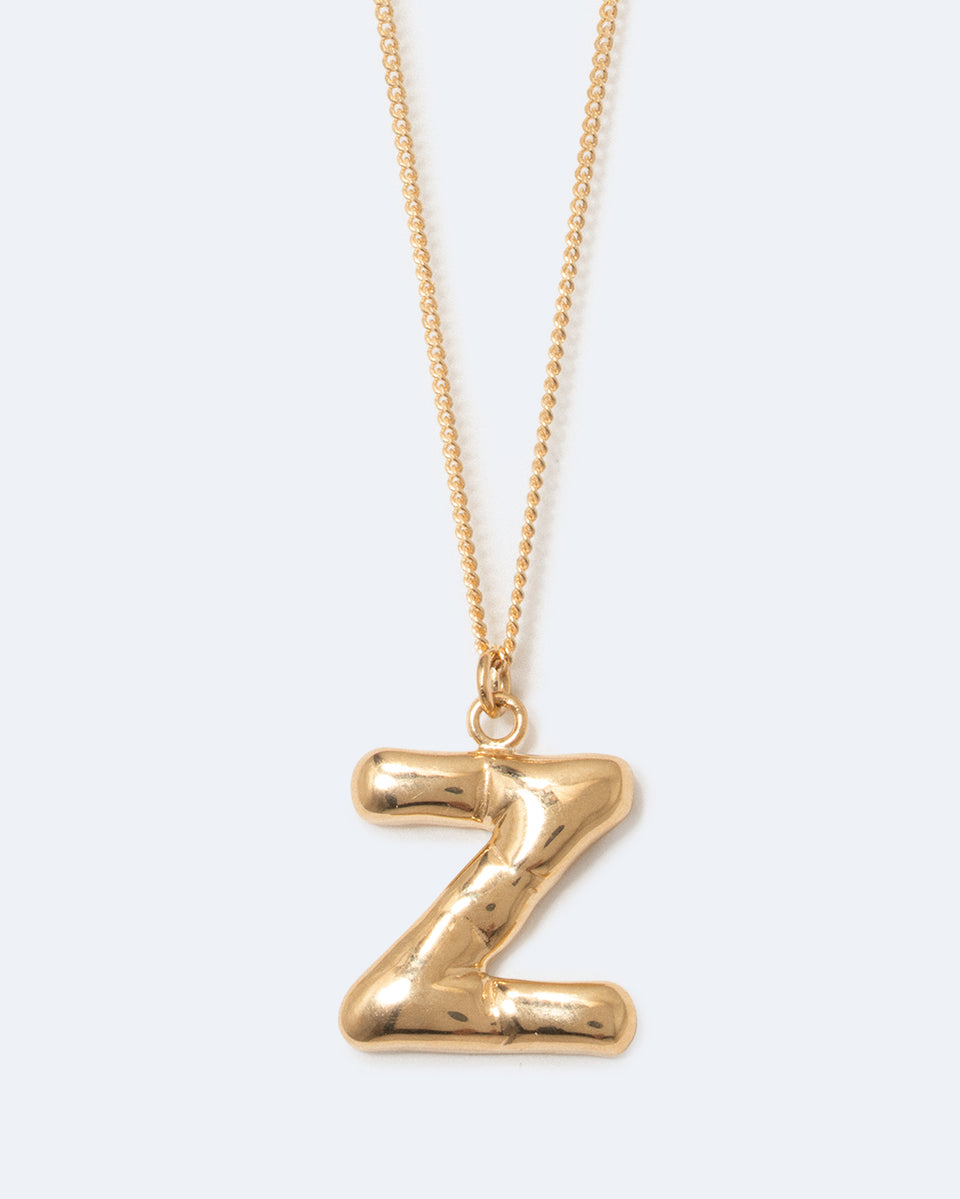 Classicworks™ Z - Gold Plated Necklace