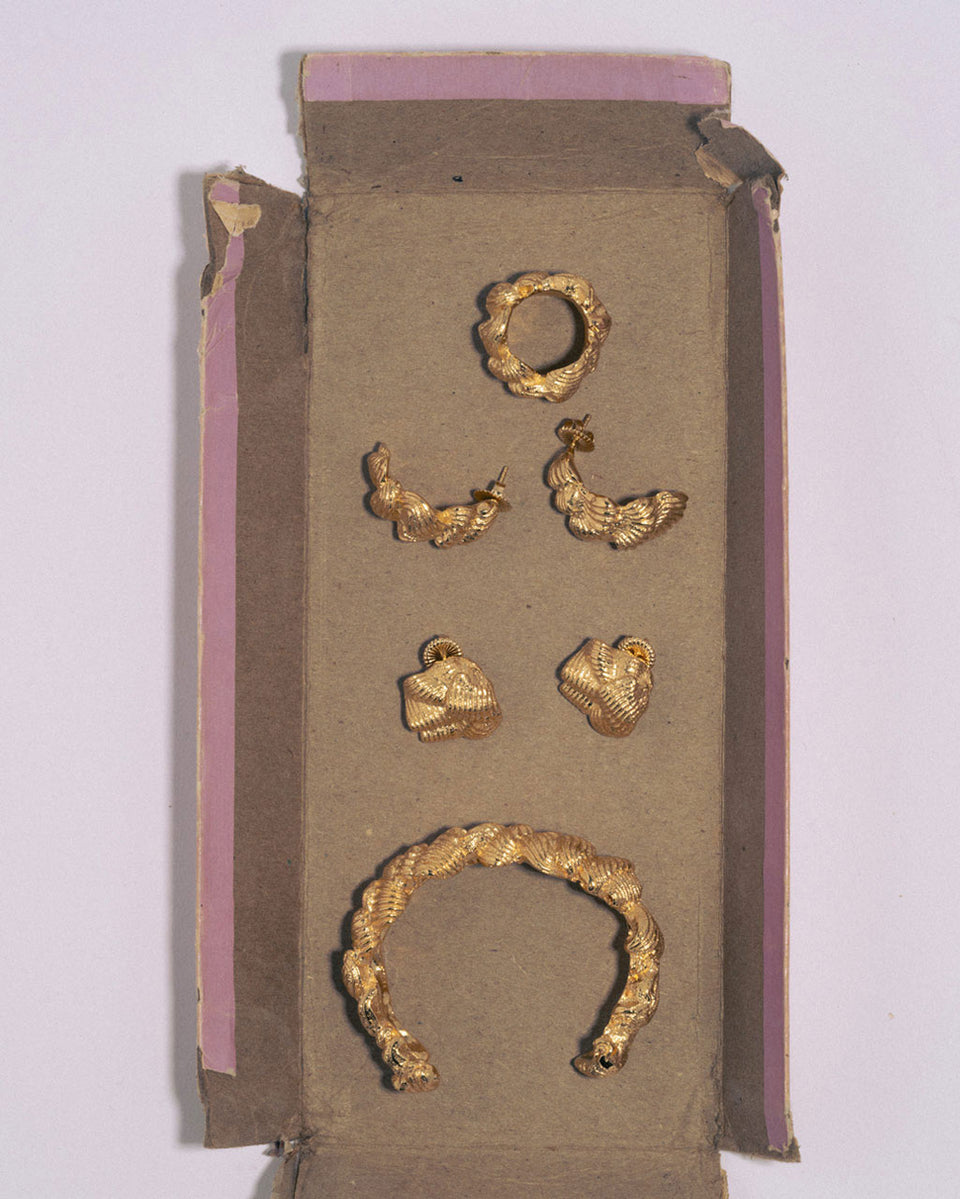 Buttercream (Or, The Icing on the Cake) - Gold Plated Cuff