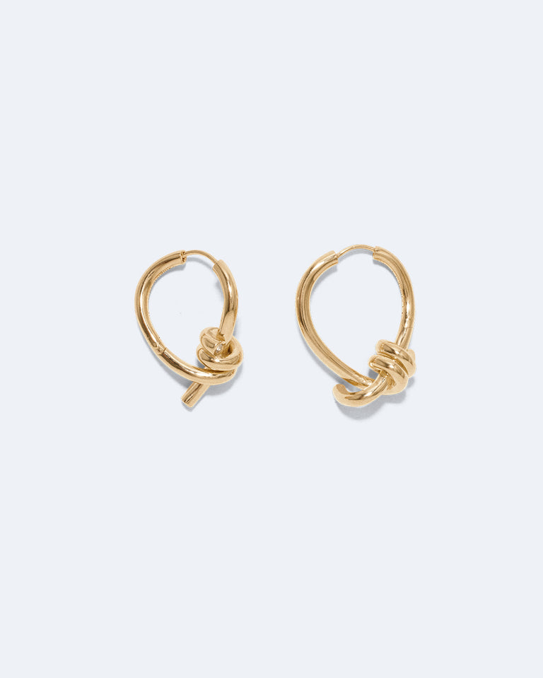 The Freedom to Imagine II - Recycled Gold Vermeil Earrings
