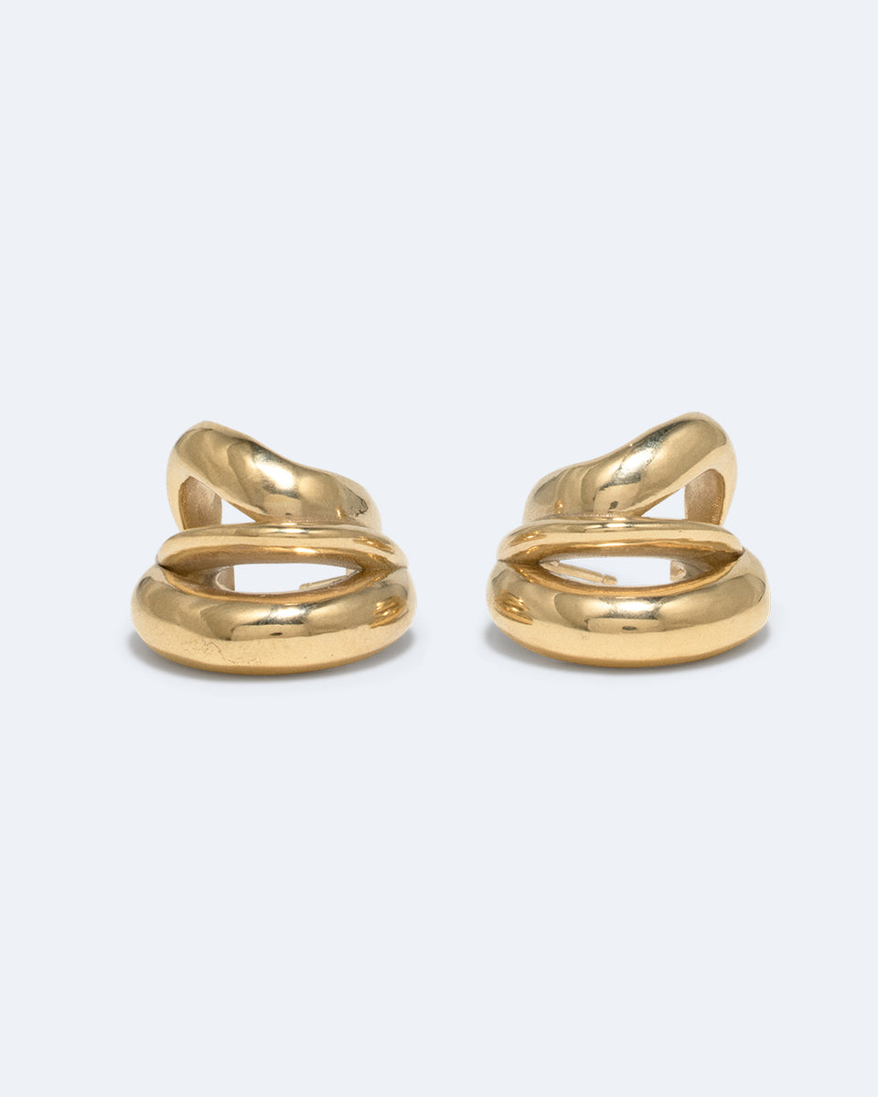 Dollop - Recycled Gold Vermeil Earrings