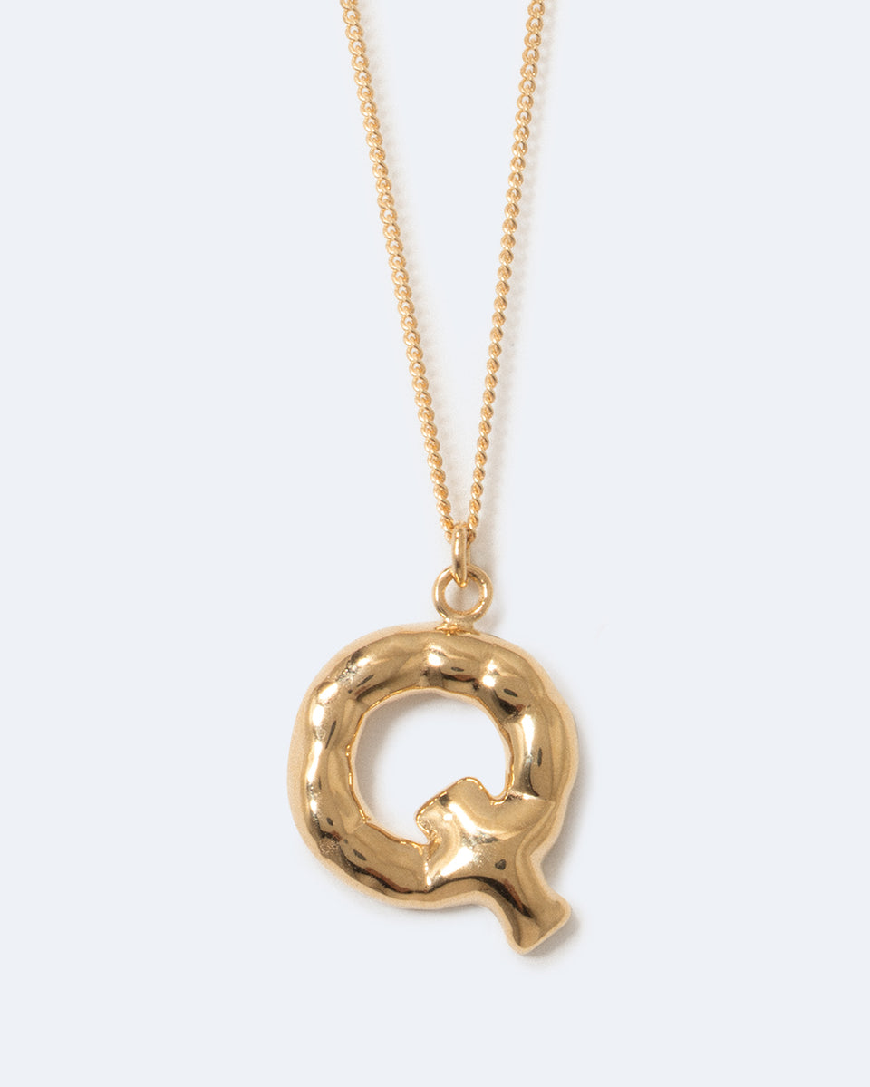 Classicworks™ Q - Gold Plated Necklace