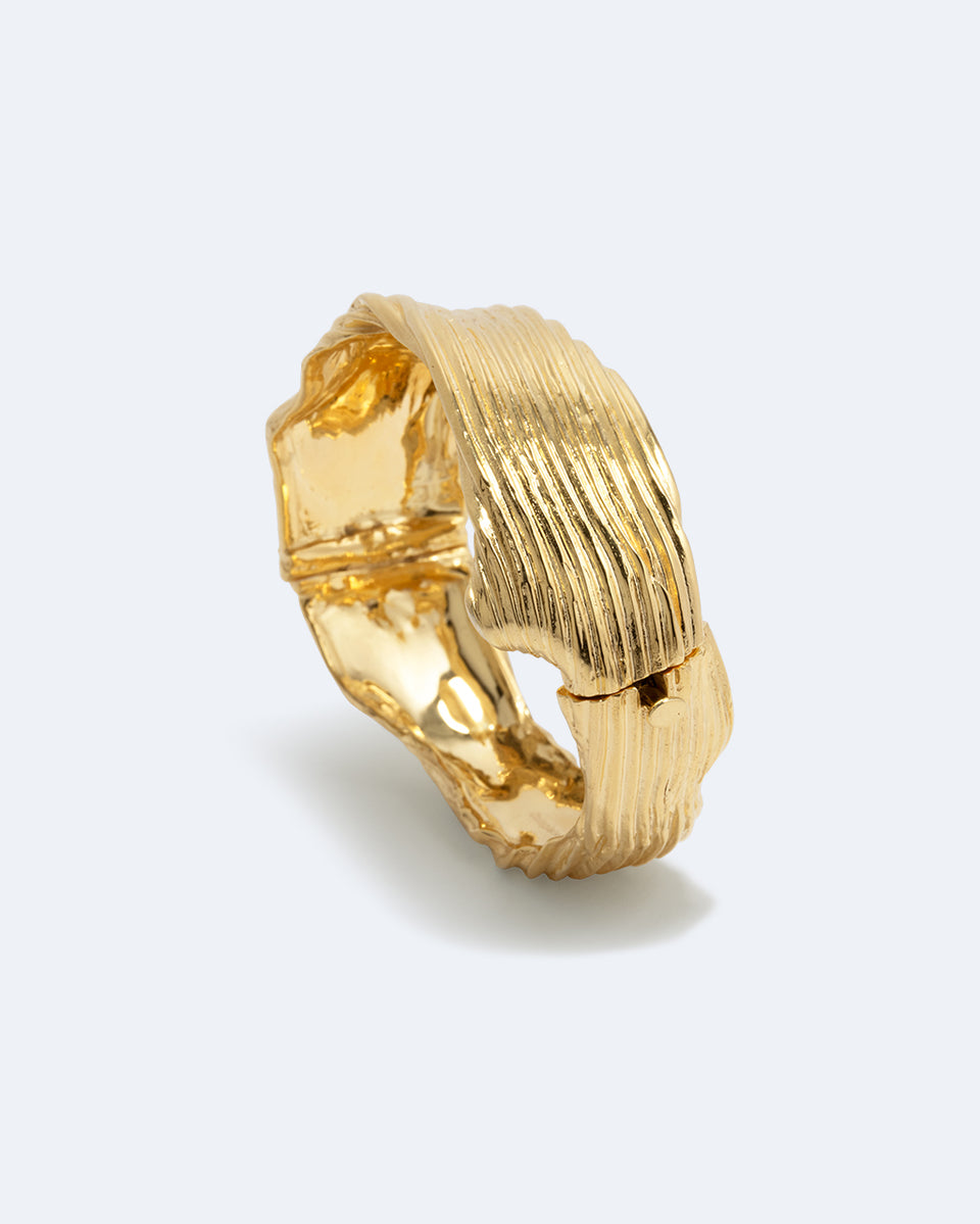 Destiny’s Tributaries - Gold Plated Cuff