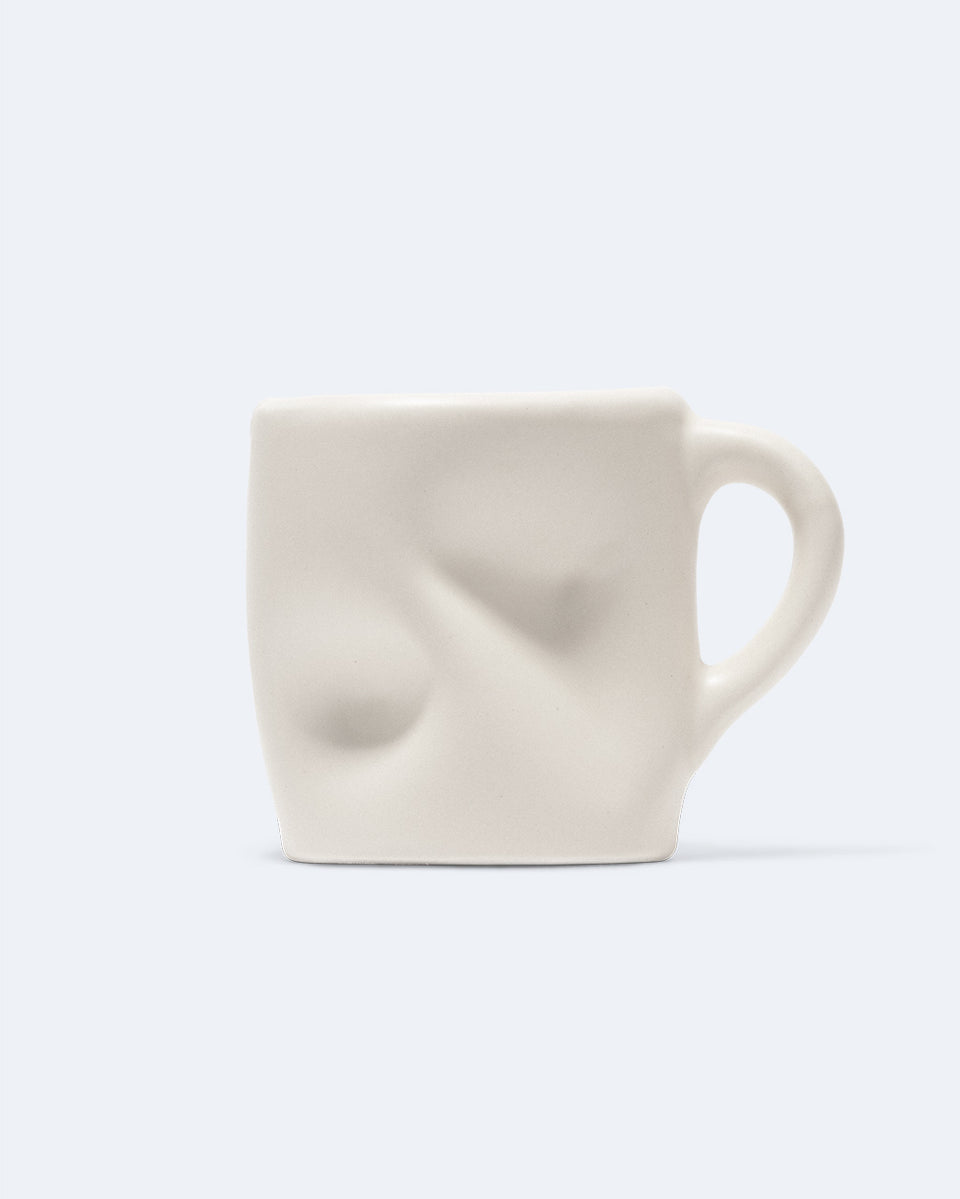 Bumpity Bump Bump - Mug in Matte White