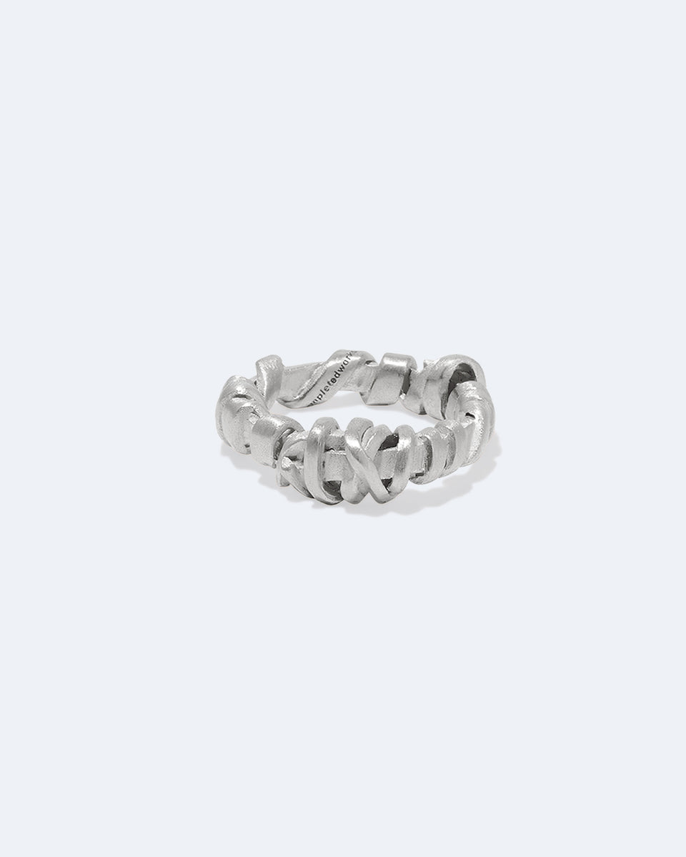 Held Together (Do Not Disentangle) - Recycled Silver Ring
