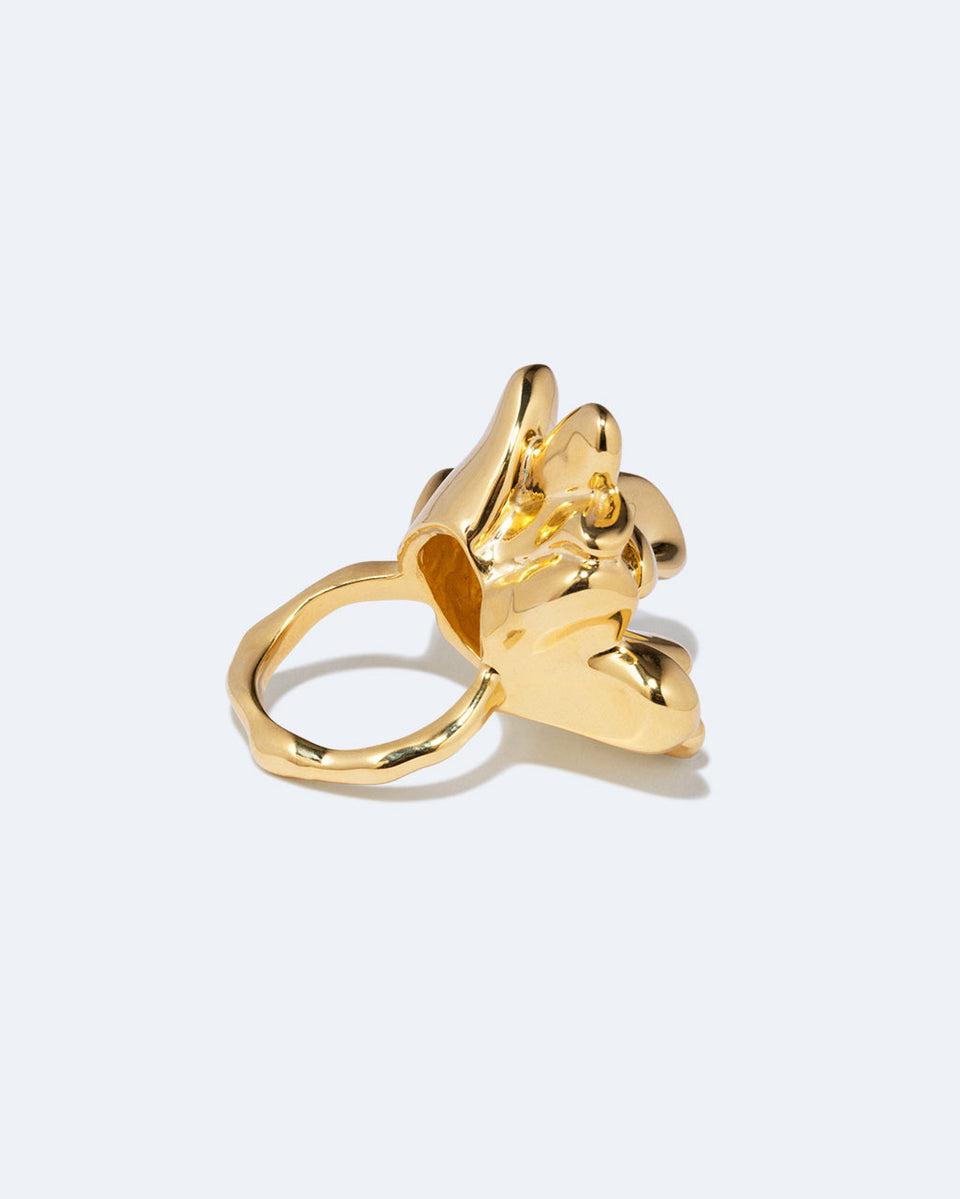 General Strike - Gold Plated Ring