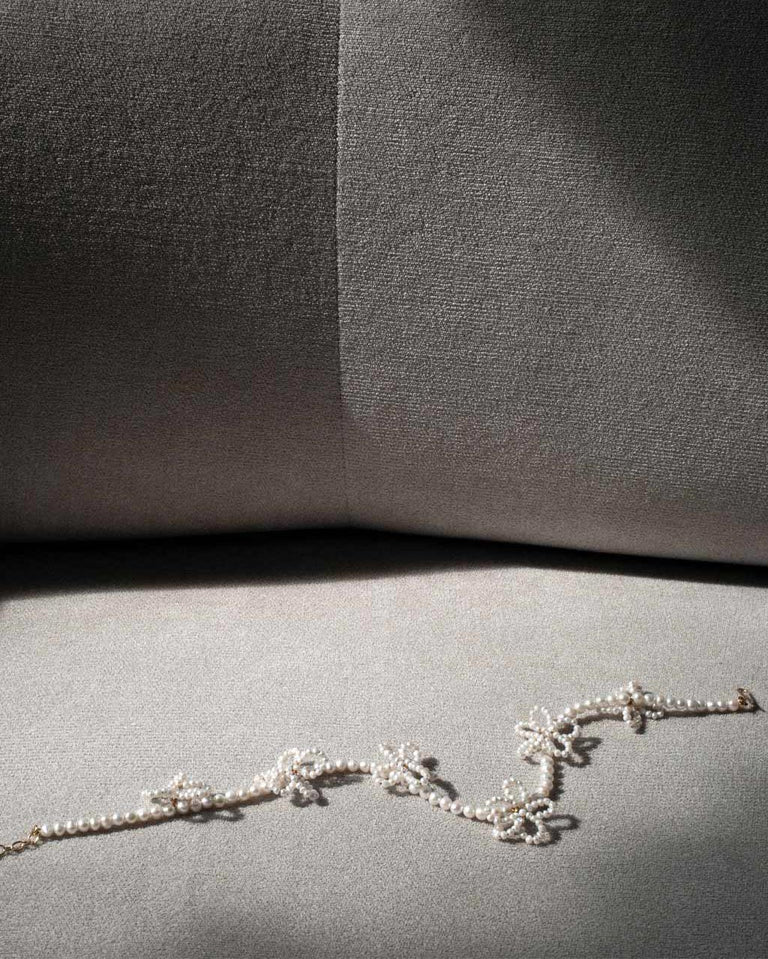 Milk and Honey - Pearl and Recycled Gold Vermeil Necklace