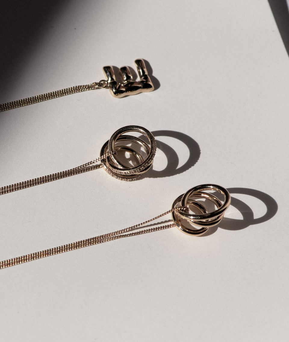 Flow - Recycled Silver Pendant
