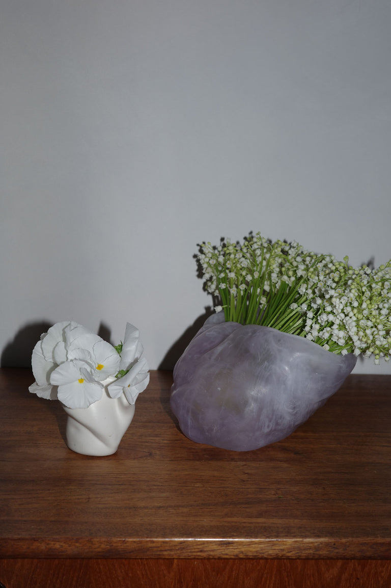 Postures - Vessel in Matte White