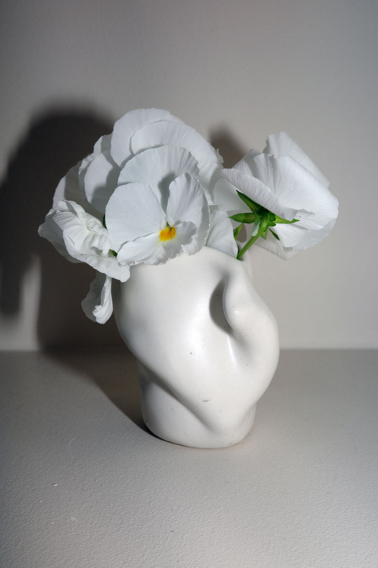 Postures - Vessel in Matte White