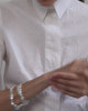 Brain Freeze - Gold Plated Cuff