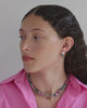 Colt -  Pearl and Fire Agate Silver Plated Necklace