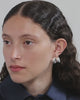 Cambered - Silver Plated Earrings