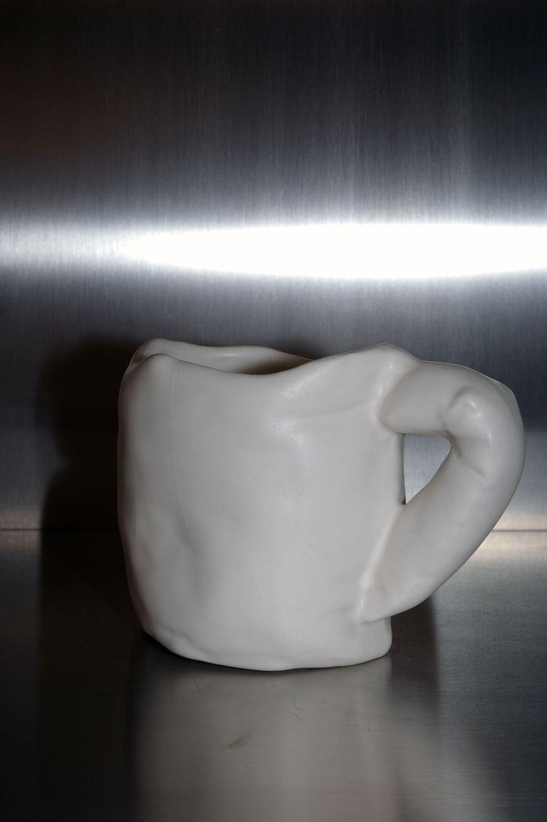 Stand Back! This Mug is Deflating - Mug in Matte White