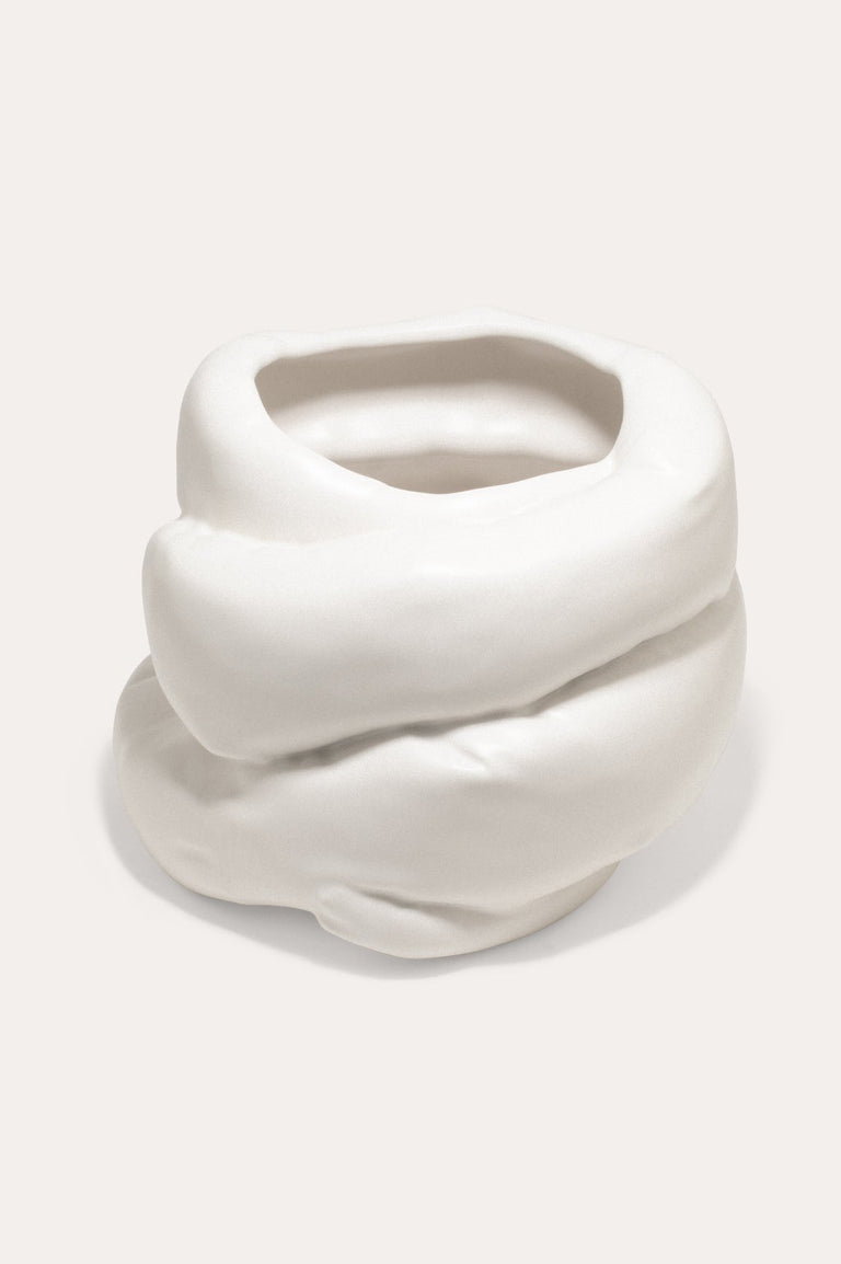Inflated - Large Vessel in Matte White