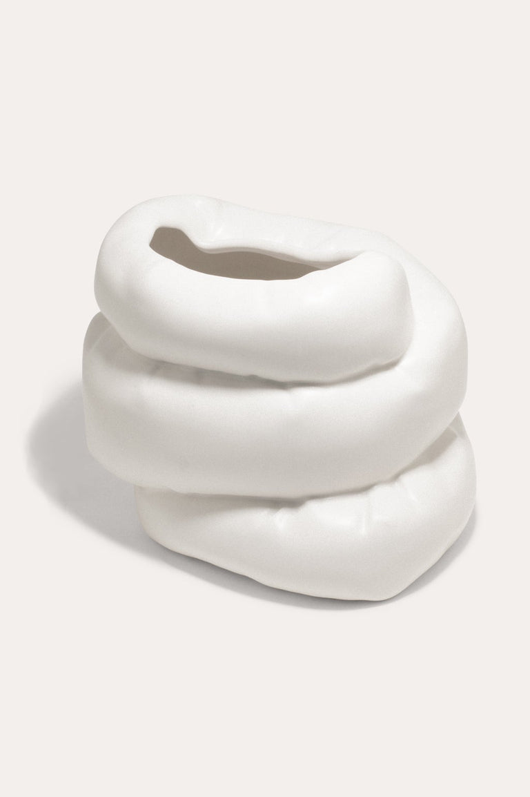 Inflated - Large Vessel in Matte White