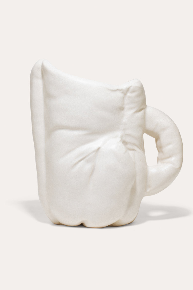 Puffy - Large Jug in Matte White