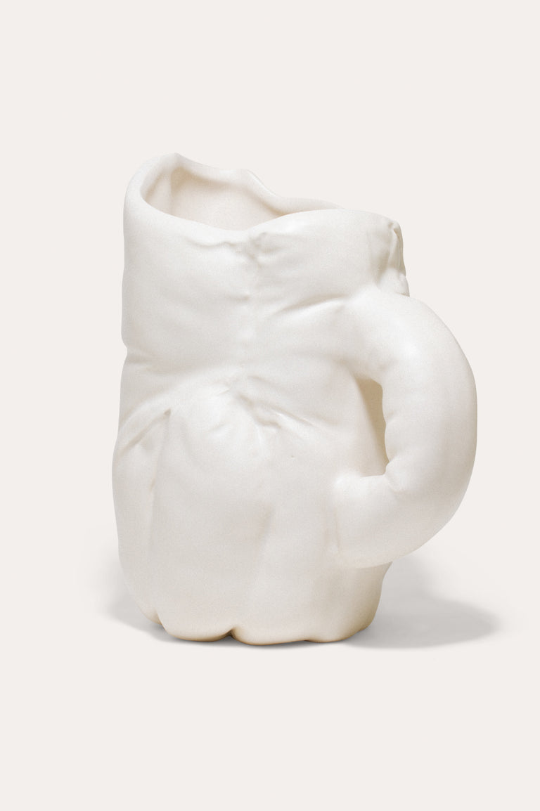 Puffy - Large Jug in Matte White
