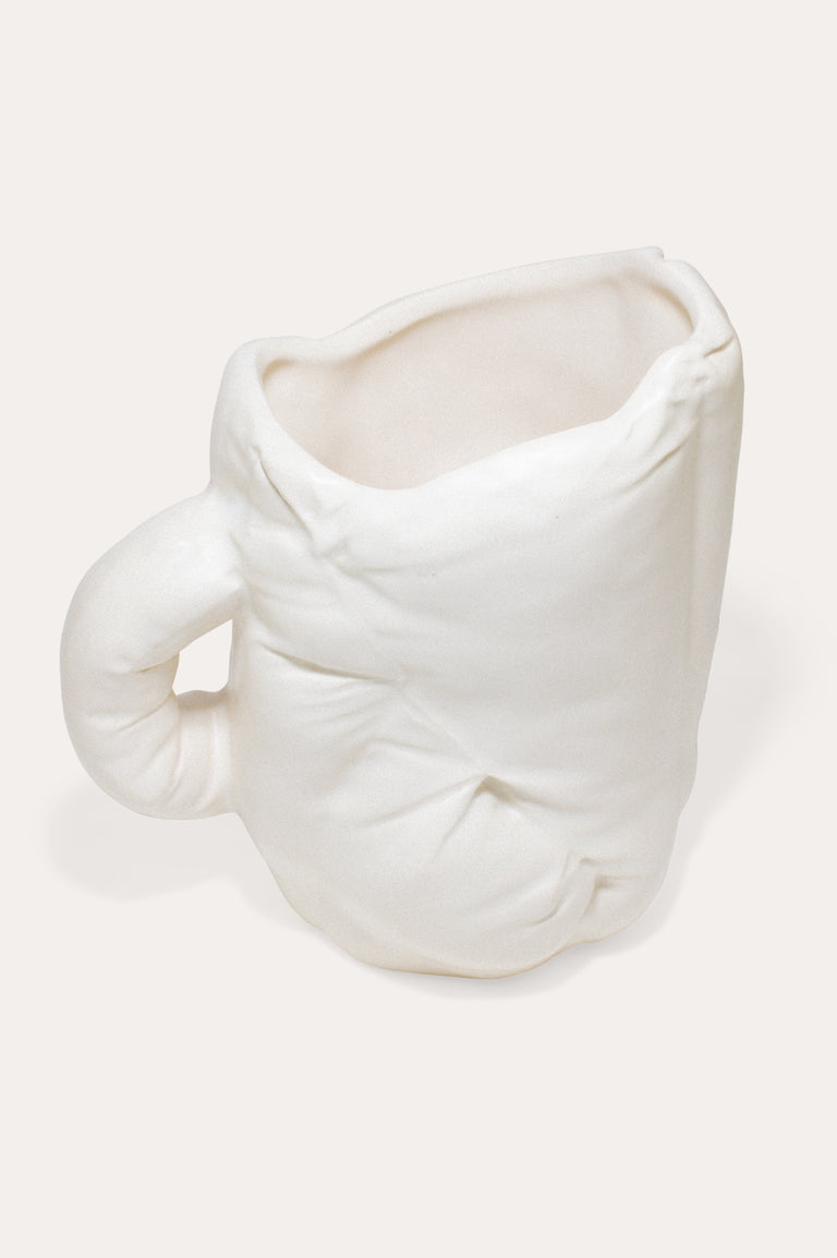 Puffy - Large Jug in Matte White