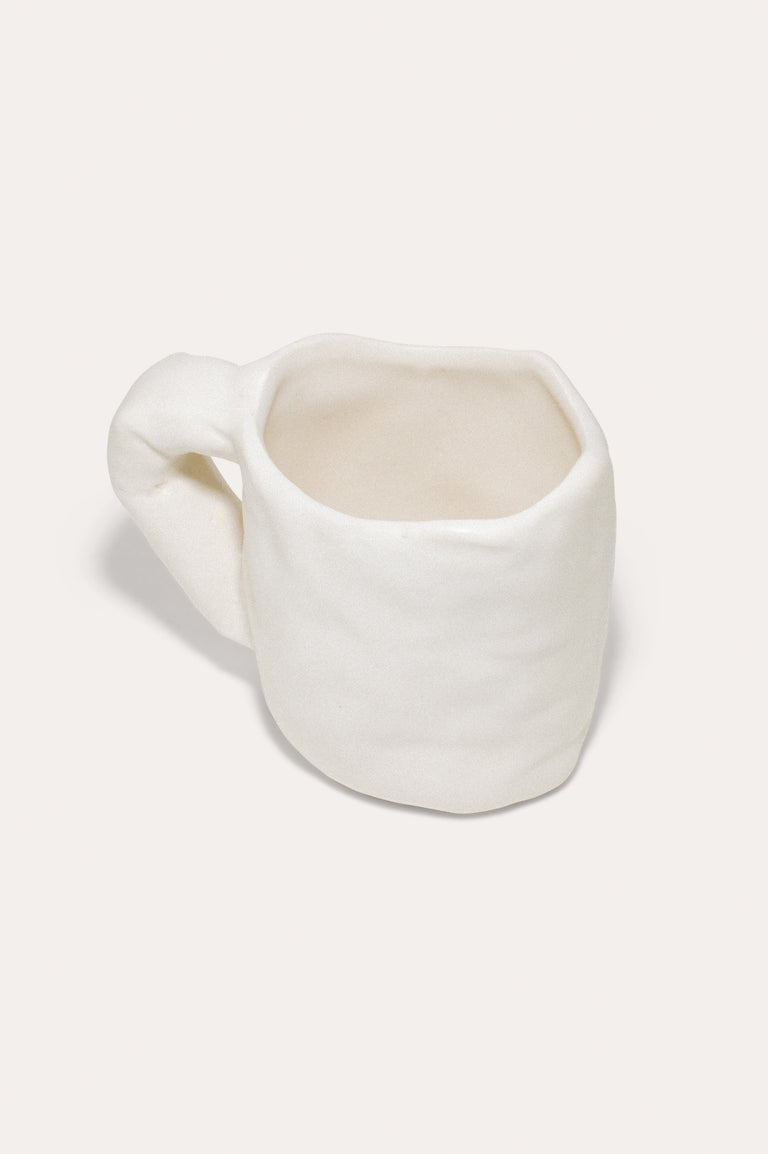 Stand Back! This Mug is Deflating - Mug in Matte White