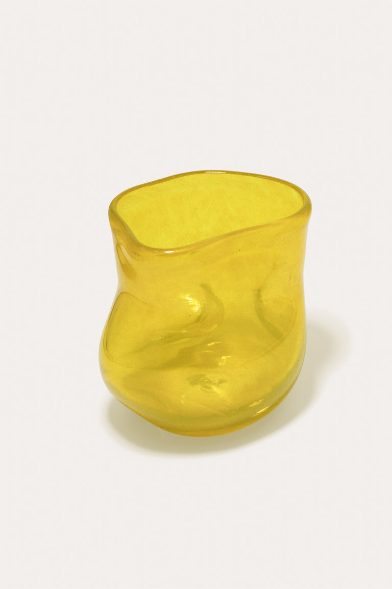 Thaw - Recycled Glass Tumbler in Yellow