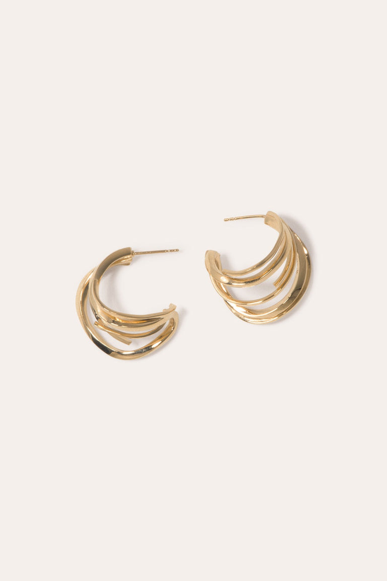 Stratum - Gold Vermeil Earrings