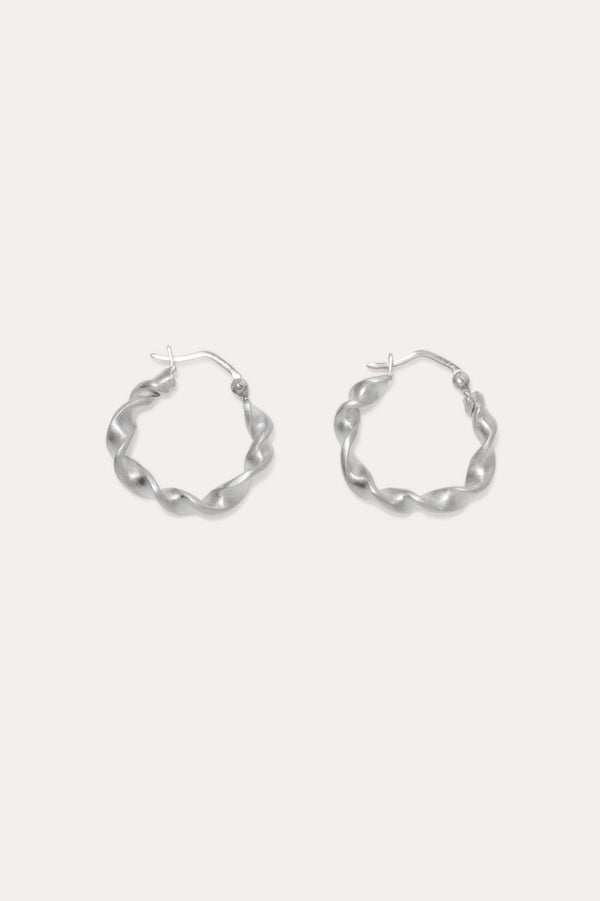 "Notsobig" Flux - Recycled Silver Earrings