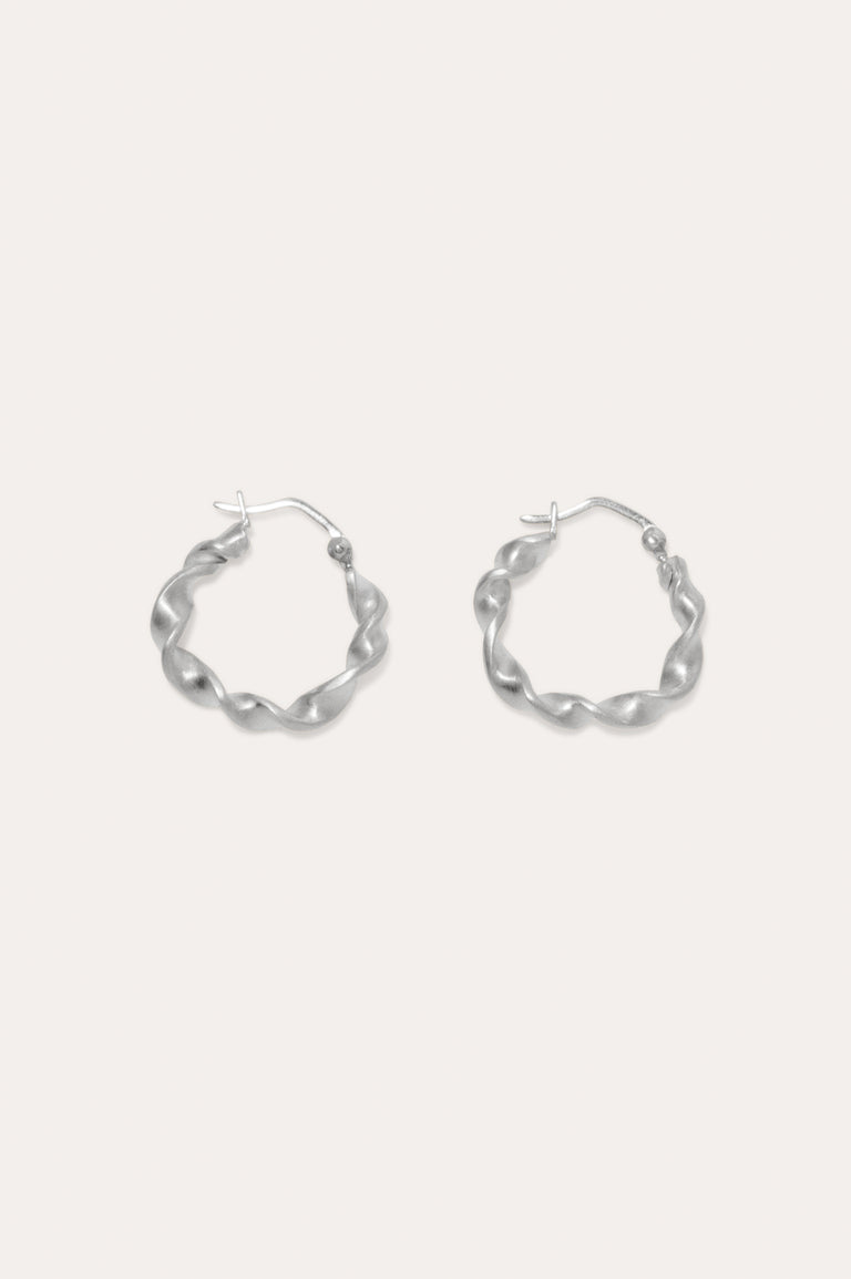 "Notsobig" Flux - Recycled Silver Earrings