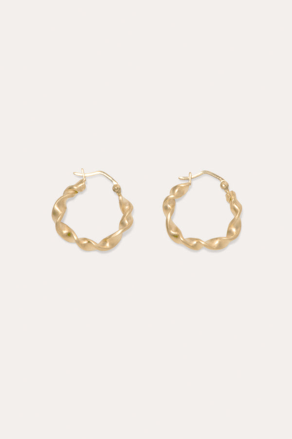 "Notsobig" Flux - Recycled Gold Vermeil Earrings